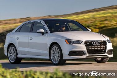 Insurance rates Audi A3 in Sacramento