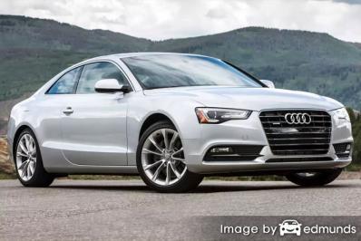 Insurance rates Audi A5 in Sacramento