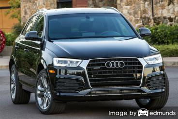 Insurance rates Audi Q3 in Sacramento