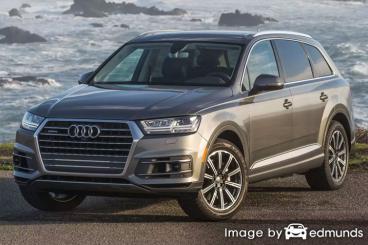 Insurance rates Audi Q7 in Sacramento