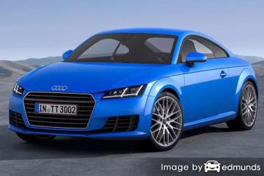 Insurance rates Audi TTS in Sacramento