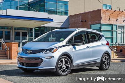 Insurance quote for Chevy Bolt EV in Sacramento
