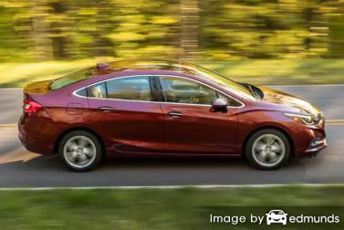 Insurance quote for Chevy Cruze in Sacramento