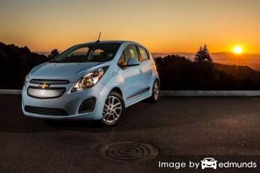 Insurance quote for Chevy Spark EV in Sacramento