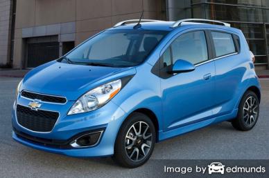 Insurance quote for Chevy Spark in Sacramento