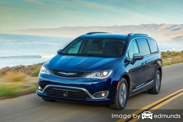 Insurance rates Chrysler Pacifica Hybrid in Sacramento