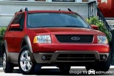 Insurance rates Ford Freestyle in Sacramento