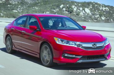 Insurance rates Honda Accord in Sacramento