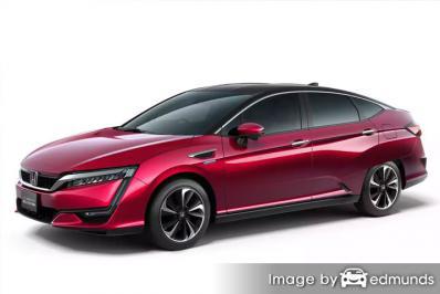 Insurance quote for Honda Clarity in Sacramento