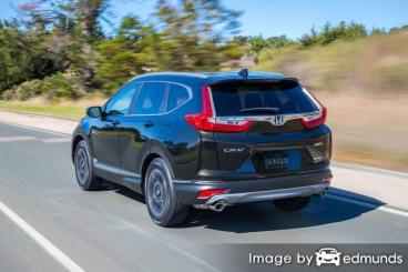 Insurance rates Honda CR-V in Sacramento