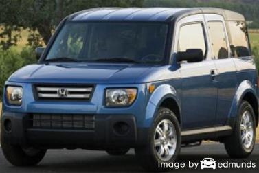 Insurance rates Honda Element in Sacramento