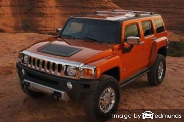Insurance quote for Hummer H3 in Sacramento