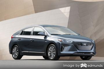 Insurance rates Hyundai Ioniq in Sacramento