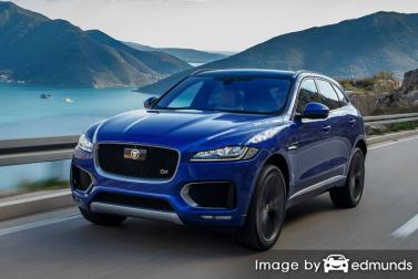 Insurance quote for Jaguar F-PACE in Sacramento