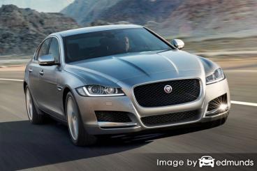 Insurance rates Jaguar XF in Sacramento