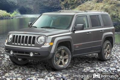 Insurance rates Jeep Patriot in Sacramento