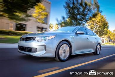 Insurance rates Kia Optima Plug-In Hybrid in Sacramento