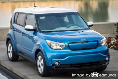 Insurance quote for Kia Soul EV in Sacramento