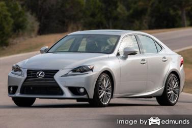 Insurance quote for Lexus IS 250 in Sacramento