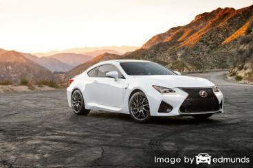 Insurance quote for Lexus RC F in Sacramento