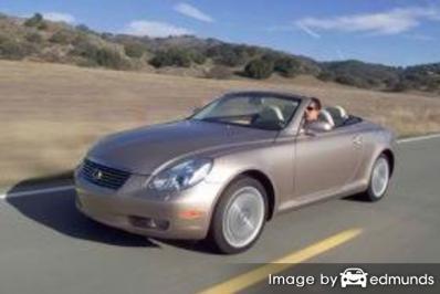 Insurance quote for Lexus SC 430 in Sacramento