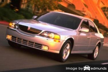 Insurance rates Lincoln LS in Sacramento