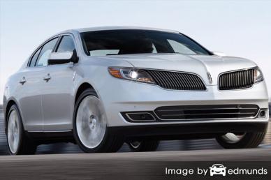 Insurance rates Lincoln MKS in Sacramento