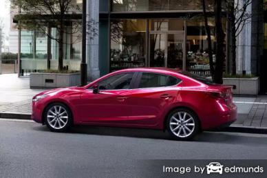 Insurance rates Mazda 3 in Sacramento
