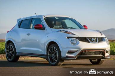 Insurance rates Nissan Juke in Sacramento