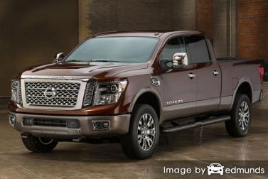 Insurance rates Nissan Titan in Sacramento