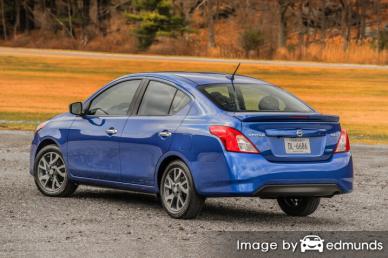 Insurance quote for Nissan Versa in Sacramento