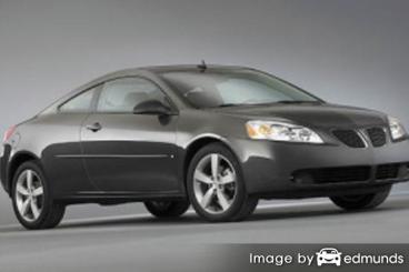 Insurance quote for Pontiac G6 in Sacramento