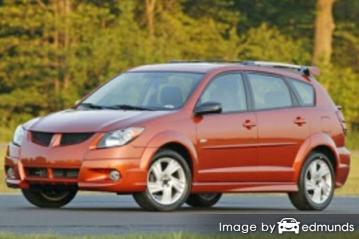 Insurance quote for Pontiac Vibe in Sacramento