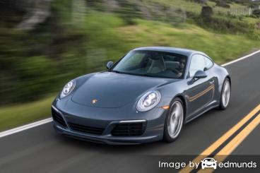 Insurance rates Porsche 911 in Sacramento
