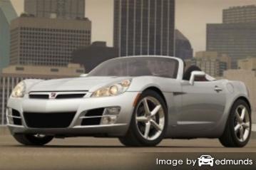 Insurance rates Saturn Sky in Sacramento