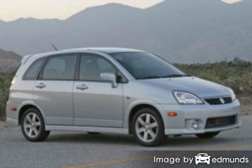 Insurance quote for Suzuki Aerio in Sacramento