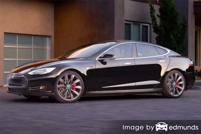 Insurance rates Tesla Model S in Sacramento