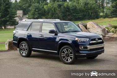 Insurance quote for Toyota 4Runner in Sacramento