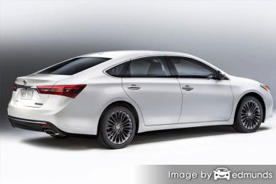 Insurance rates Toyota Avalon Hybrid in Sacramento