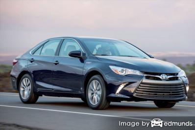 Insurance quote for Toyota Camry Hybrid in Sacramento