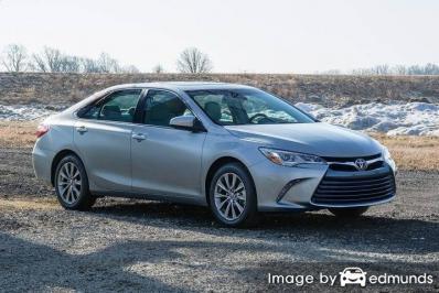 Insurance rates Toyota Camry in Sacramento