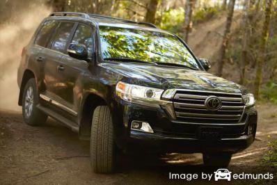 Insurance rates Toyota Land Cruiser in Sacramento