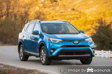 Insurance quote for Toyota Rav4 Hybrid in Sacramento