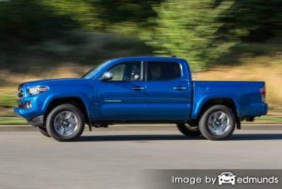 Insurance quote for Toyota Tacoma in Sacramento