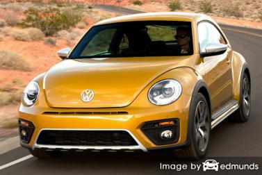 Insurance quote for Volkswagen Beetle in Sacramento